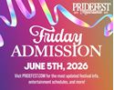 Picture of 2026 | Friday, June 5th | Single Day Admission